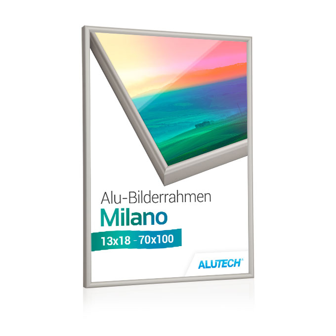 Milano in Silber matt